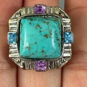 MULTI STONE RING SIZE 8.5